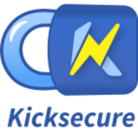 Kicksecure Rectangular Logo with Text