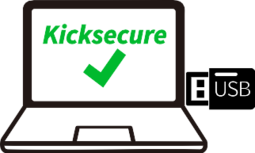 Kicksecure Live ISO (via USB) and Installation