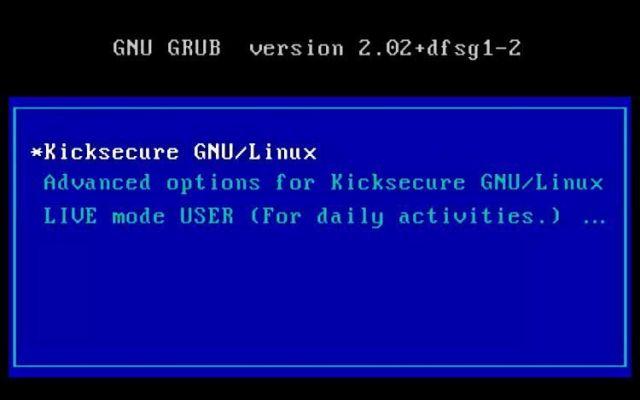Live Mode for Kicksecure