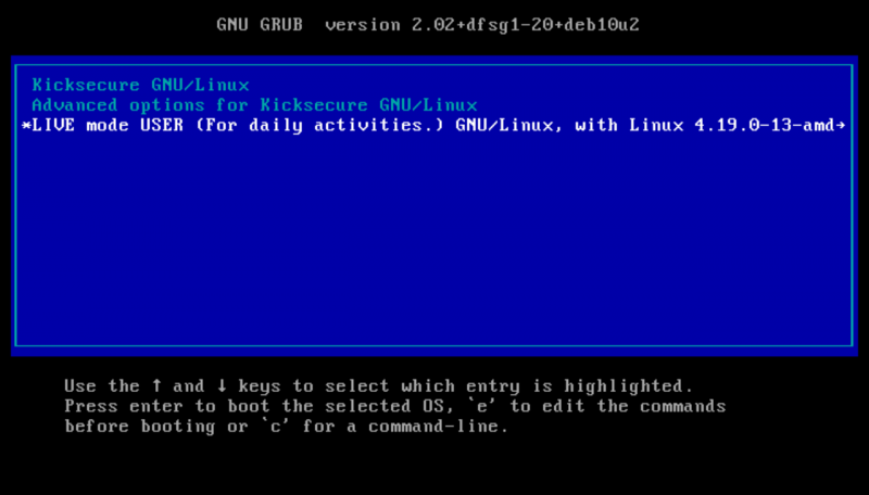 File:Grub-live mode indicator in kicksecure.cleaned.png